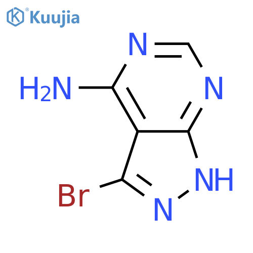 3-Bromo-1H-pyrazolo[3,4-d]pyrimidin-4-amine structure