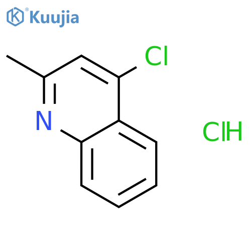 4-Chloro-2-methylquinoline hydrochloride structure
