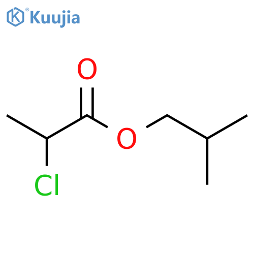 isobutyl (S)-2-chloropropionate structure