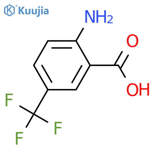 2-Amino-5-(Trifluoromethyl)benzoic acid structure