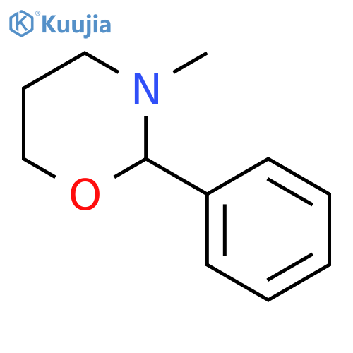 2H-1,3-Oxazine, tetrahydro-3-methyl-2-phenyl- structure