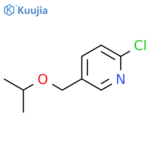 2-chloro-5-[(propan-2-yloxy)methyl]pyridine structure