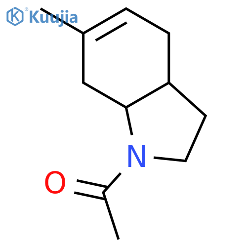 1H-Indole, 1-acetyl-2,3,3a,4,7,7a-hexahydro-6-methyl- structure