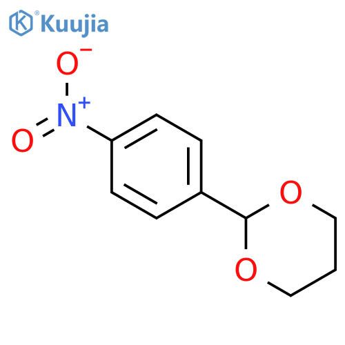 1,3-Dioxane, 2-(4-nitrophenyl)- structure