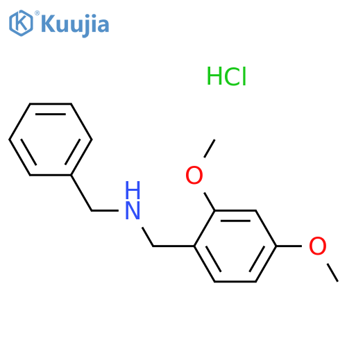 N-Benzyl-1-(2,4-dimethoxyphenyl)-methanamine hydrochloride structure