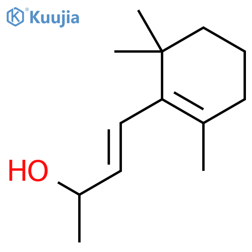 (3E)-4-(2,6,6-trimethylcyclohex-1-en-1-yl)but-3-en-2-ol structure
