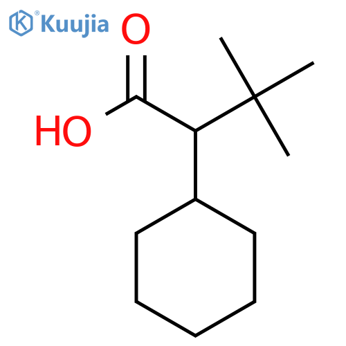 2-Cyclohexyl-3,3-dimethylbutanoic acid structure