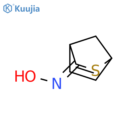 2-Thiabicyclo[2.2.1]hept-5-en-3-one, oxime, (E)- structure