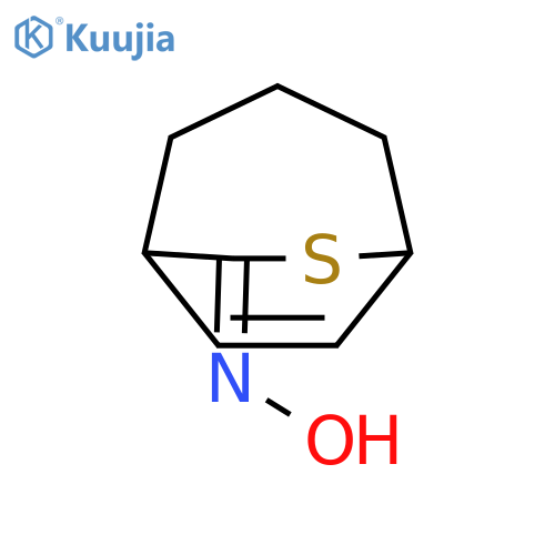 6-Thiabicyclo[3.2.2]non-8-en-7-one, oxime structure