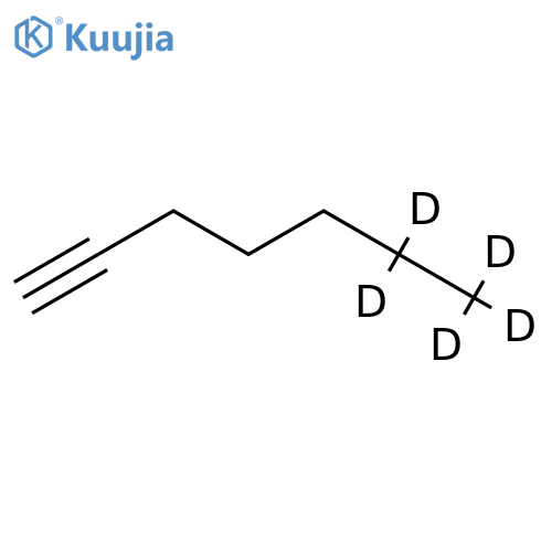 1-Heptyne-6,6,7,7,7-d5 structure