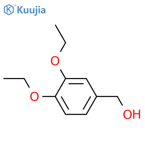 3,4-Diethoxybenzyl alcohol structure