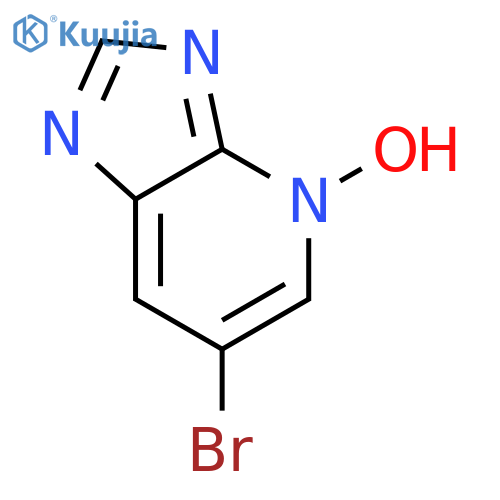 3H-Imidazo[4,5-b]pyridine,6-bromo-, 4-oxide structure