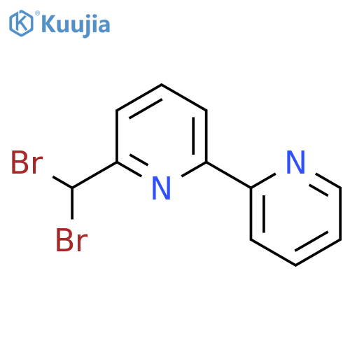 2,2'-BIPYRIDINE, 6-(DIBROMOMETHYL)- structure