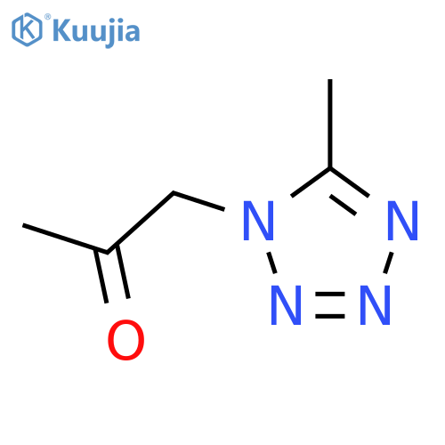 1-(5-Methyl-1H-1,2,3,4-tetraazol-1-yl)acetone structure