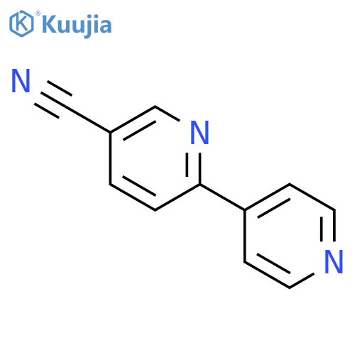2,4'-bipyridine-5-carbonitrile structure