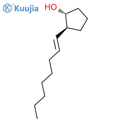Cyclopentanol,2-(1E)-1-octen-1-yl- structure