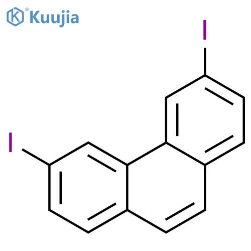 Phenanthrene, 3,6-diiodo- structure