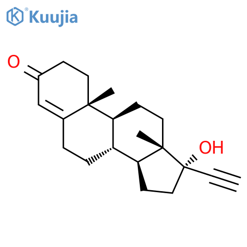 Pregn-4-en-20-yn-3-one, 17-hydroxy- structure