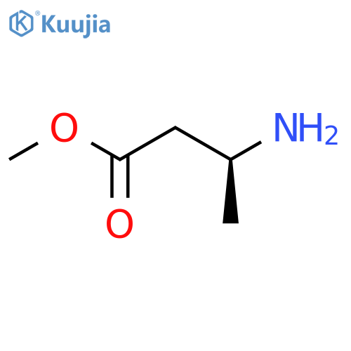 (S)-3-Amino-butyric acid methyl ester structure