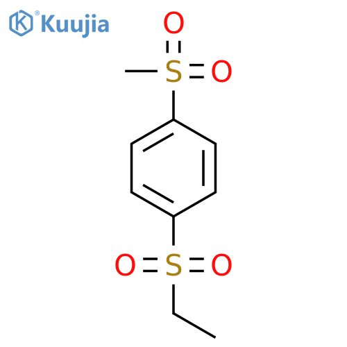 Benzene, 1-(ethylsulfonyl)-4-(methylsulfonyl)- structure