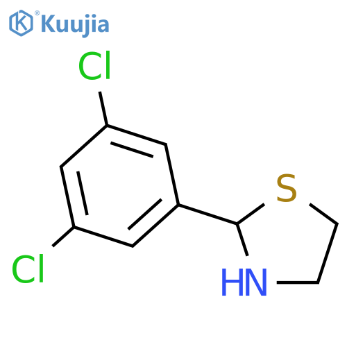 2-(3,5-dichlorophenyl)thiazolidine structure