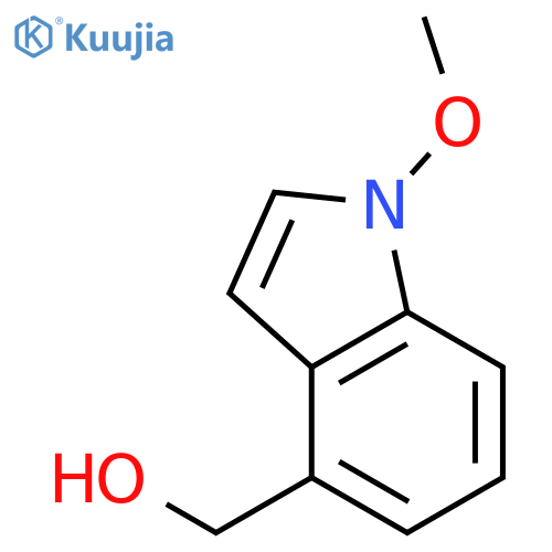 1-methoxy-1H-Indole-4-methanol structure