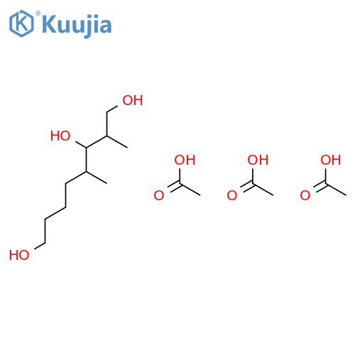 1,3,8-OCTANETRIOL, 2,4-DIMETHYL-, TRIACETATE structure