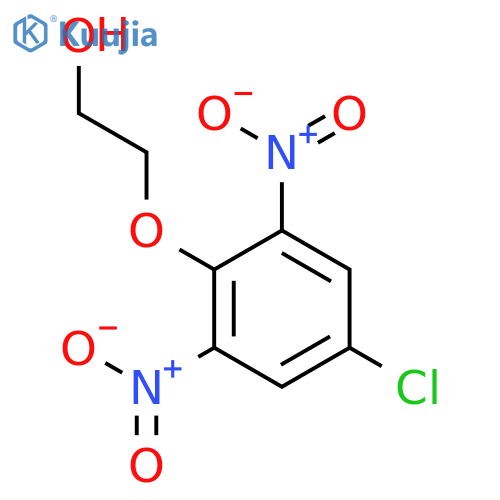 ETHANOL, 2-(4-CHLORO-2,6-DINITROPHENOXY)- structure