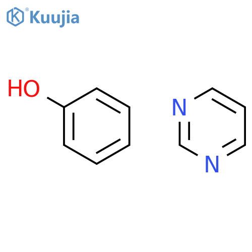 Phenol, compd. with pyrimidine (1:1) structure