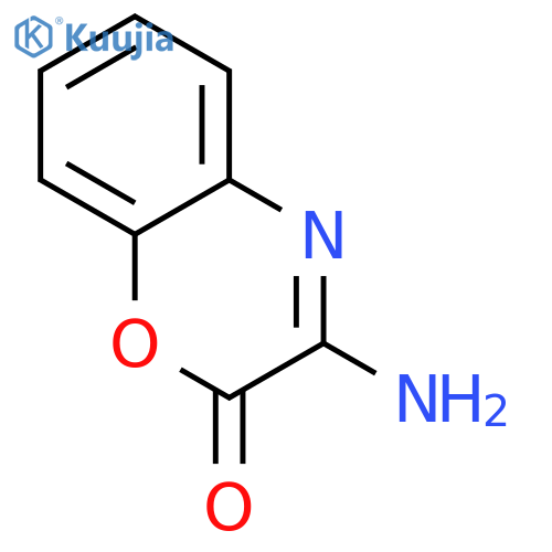 2H-1,4-Benzoxazin-2-one,3-amino- structure