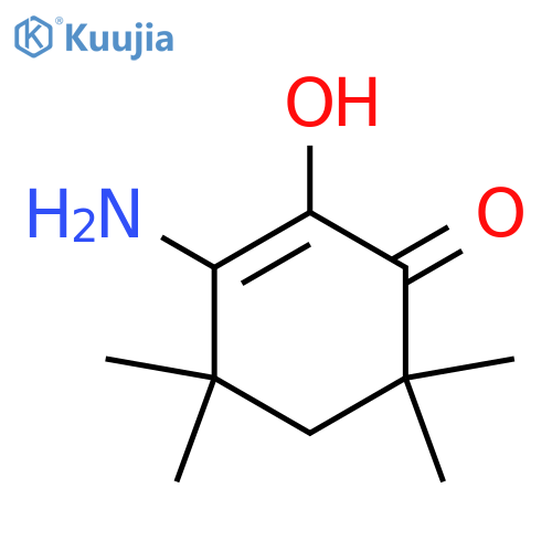 2-Cyclohexen-1-one,3-amino-2-hydroxy-4,4,6,6-tetramethyl- structure