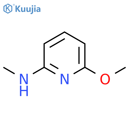 2-Methoxy-6-(methylamino)pyridine structure