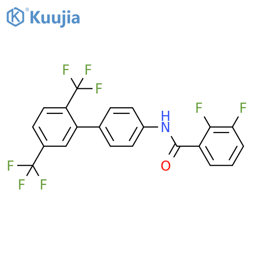 BENZAMIDE, N-[2',5'-BIS(TRIFLUOROMETHYL)[1,1'-BIPHENYL]-4-YL]-2,3-DIFLUORO- structure
