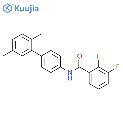 Benzamide, N-(2',5'-dimethyl[1,1'-biphenyl]-4-yl)-2,3-difluoro- structure