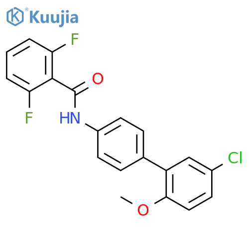 Benzamide, N-(5'-chloro-2'-methoxy[1,1'-biphenyl]-4-yl)-2,6-difluoro- structure