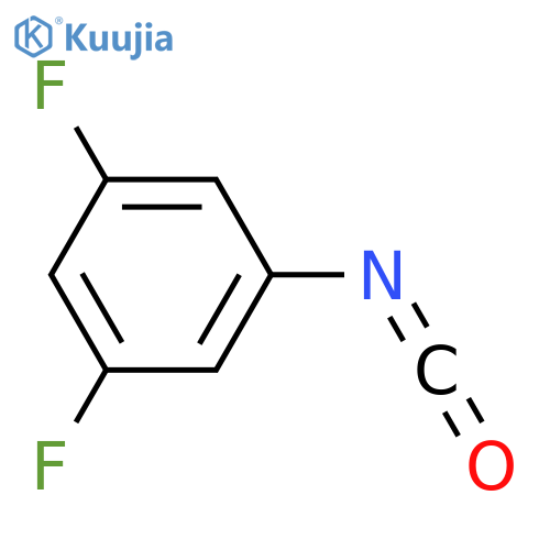 3,5-Difluorophenyl isocyanate structure