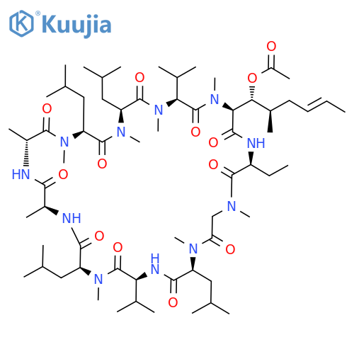 Cyclosporin A Acetate structure