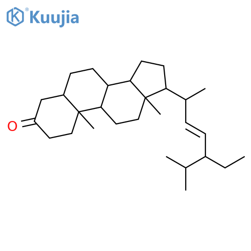 5alpha-stigmast-22-en-3-one structure