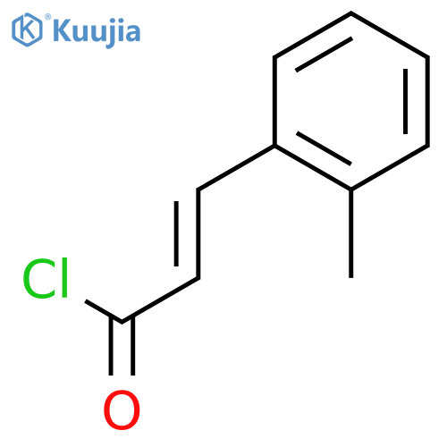 (2E)-3-(2-Methylphenyl)acryloyl chloride structure