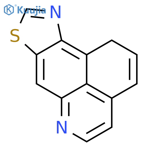 1H-Benzo[de]thiazolo[4,5-g]quinoline(9CI) structure
