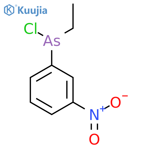 ARSINOUS CHLORIDE, ETHYL(3-NITROPHENYL)- structure