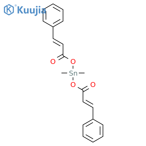 Stannane, dimethylbis[(1-oxo-3-phenyl-2-propenyl)oxy]- structure