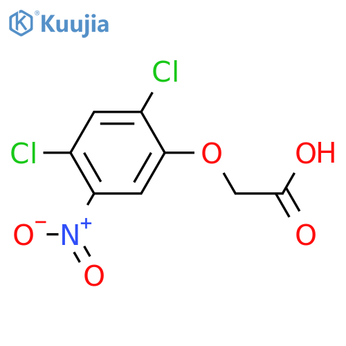 Acetic acid,2-(2,4-dichloro-5-nitrophenoxy)- structure