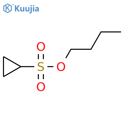 Butyl cyclopropanesulfonate structure