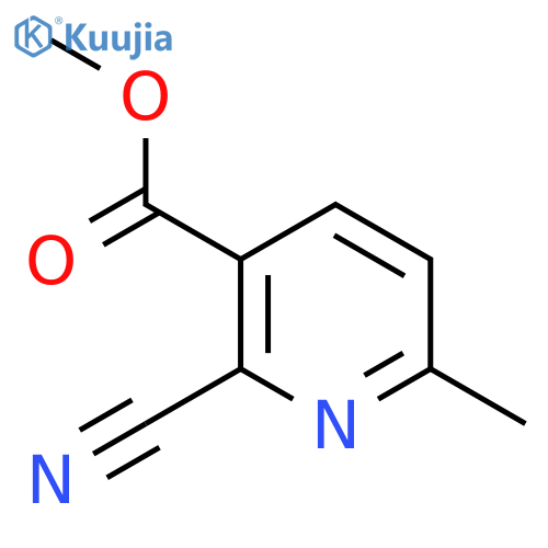 Methyl 2-cyano-6-methylnicotinate structure