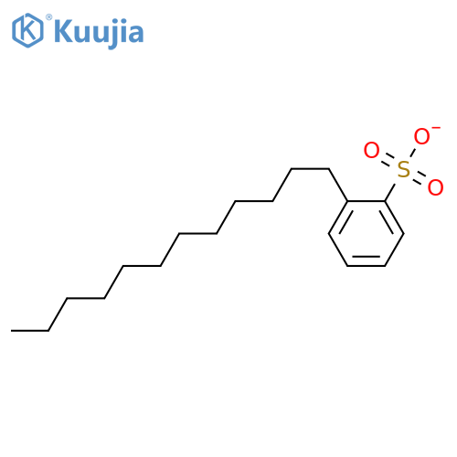 2-dodecylbenzenesulfonate structure