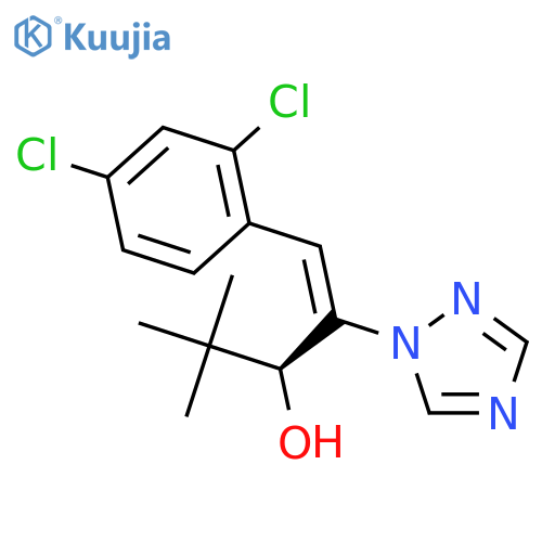 Diniconazole (+)-form structure