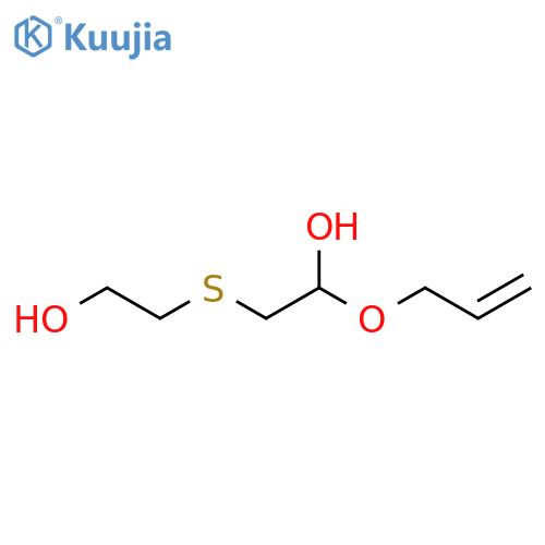 Ethanol, 2-[(2-hydroxyethyl)thio]-1-(2-propenyloxy)- structure