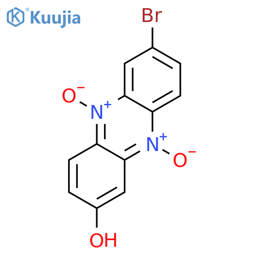 2-Phenazinol, 7-bromo-, 5,10-dioxide structure
