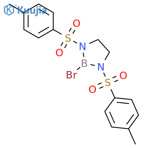 1,3,2-Diazaborolidine, 2-bromo-1,3-bis[(4-methylphenyl)sulfonyl]- structure